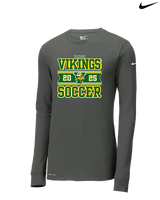 Vanden HS Girls Soccer Stamp - Mens Nike Longsleeve