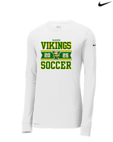 Vanden HS Girls Soccer Stamp - Mens Nike Longsleeve