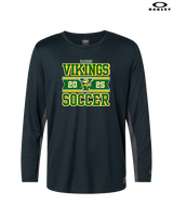 Vanden HS Girls Soccer Stamp - Mens Oakley Longsleeve