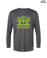 Vanden HS Girls Soccer Stamp - Mens Oakley Longsleeve