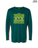 Vanden HS Girls Soccer Stamp - Mens Oakley Longsleeve