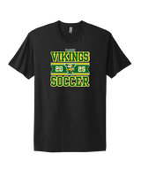 Vanden HS Girls Soccer Stamp - Mens Select Cotton T-Shirt