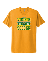Vanden HS Girls Soccer Stamp - Mens Select Cotton T-Shirt