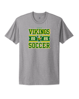 Vanden HS Girls Soccer Stamp - Mens Select Cotton T-Shirt