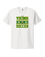 Vanden HS Girls Soccer Stamp - Mens Select Cotton T-Shirt