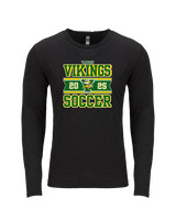 Vanden HS Girls Soccer Stamp - Tri-Blend Long Sleeve