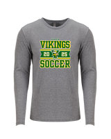 Vanden HS Girls Soccer Stamp - Tri-Blend Long Sleeve