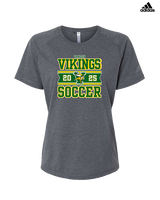 Vanden HS Girls Soccer Stamp - Womens Adidas Performance Shirt