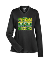 Vanden HS Girls Soccer Stamp - Womens Performance Longsleeve