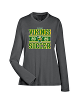 Vanden HS Girls Soccer Stamp - Womens Performance Longsleeve