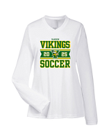 Vanden HS Girls Soccer Stamp - Womens Performance Longsleeve