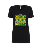 Vanden HS Girls Soccer Stamp - Womens Vneck