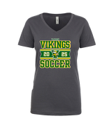Vanden HS Girls Soccer Stamp - Womens Vneck