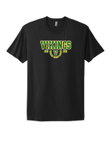 Vanden HS Girls Soccer Swoop - Mens Select Cotton T-Shirt