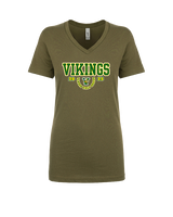 Vanden HS Girls Soccer Swoop - Womens Vneck