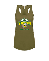 Vanden HS Girls Volleyball Logo B - Womens Tank Top