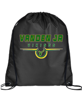 Vanden Jr Vikings Football Design - Drawstring Bag