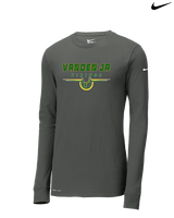 Vanden Jr Vikings Football Design - Mens Nike Longsleeve