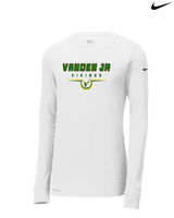 Vanden Jr Vikings Football Design - Mens Nike Longsleeve