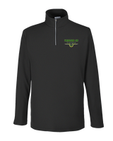 Vanden Jr Vikings Football Design - Mens Quarter Zip