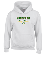 Vanden Jr Vikings Football Design - Youth Hoodie