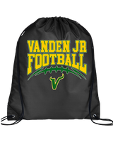 Vanden Jr Vikings Football Football - Drawstring Bag