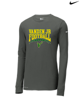Vanden Jr Vikings Football Football - Mens Nike Longsleeve