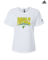 Vanden Jr Vikings Football Football - Womens Adidas Performance Shirt
