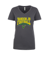 Vanden Jr Vikings Football Football - Womens Vneck