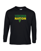 Vanden Jr Vikings Football Nation - Cotton Longsleeve