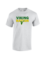 Vanden Jr Vikings Football Nation - Cotton T-Shirt