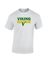 Vanden Jr Vikings Football Nation - Cotton T-Shirt