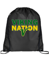 Vanden Jr Vikings Football Nation - Drawstring Bag