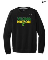 Vanden Jr Vikings Football Nation - Mens Nike Crewneck
