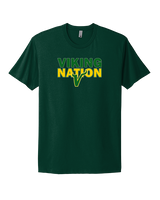 Vanden Jr Vikings Football Nation - Mens Select Cotton T-Shirt