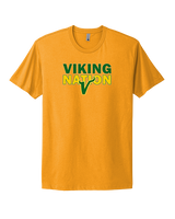 Vanden Jr Vikings Football Nation - Mens Select Cotton T-Shirt