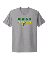 Vanden Jr Vikings Football Nation - Mens Select Cotton T-Shirt