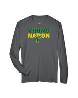 Vanden Jr Vikings Football Nation - Performance Longsleeve