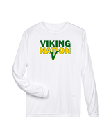Vanden Jr Vikings Football Nation - Performance Longsleeve
