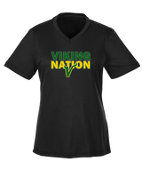 Vanden Jr Vikings Football Nation - Womens Performance Shirt