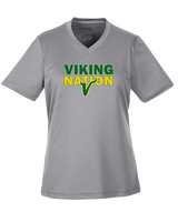 Vanden Jr Vikings Football Nation - Womens Performance Shirt
