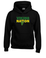 Vanden Jr Vikings Football Nation - Youth Hoodie