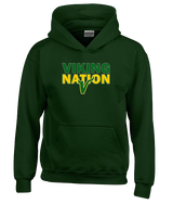 Vanden Jr Vikings Football Nation - Youth Hoodie
