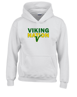 Vanden Jr Vikings Football Nation - Youth Hoodie