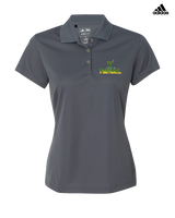 Vanden Jr Vikings Football Splatter - Adidas Womens Polo