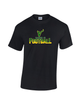 Vanden Jr Vikings Football Splatter - Cotton T-Shirt