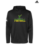Vanden Jr Vikings Football Splatter - Mens Adidas Hoodie