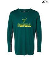Vanden Jr Vikings Football Splatter - Mens Oakley Longsleeve