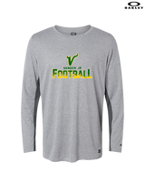 Vanden Jr Vikings Football Splatter - Mens Oakley Longsleeve
