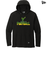 Vanden Jr Vikings Football Splatter - New Era Tri-Blend Hoodie